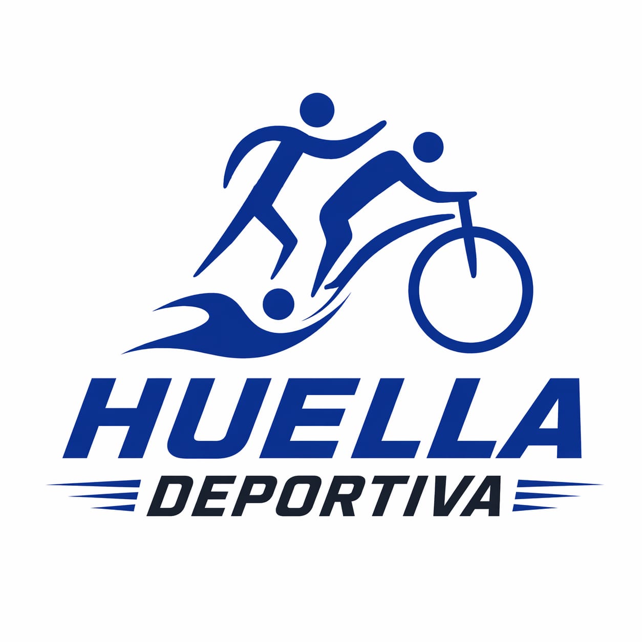 logo de la pagina de huella deportiva